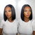 Pre-bleached Glueless Middle Part Wide T Lace Bob Wig 100% Human Hair | Easy & Daily- US Only