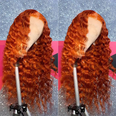 Quick Change | Ginger Deep Wave Glueless HD Lace 13x6 Frontal Wig