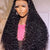 Melted Hair Deep Wave Wig Glueless 13x6 Frontal Wig — Transparent Lace