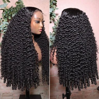 Melted Hair Curly Wig Glueless 13x6 Frontal Wig