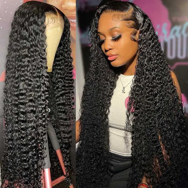 Throw On & Go | Deep Wave Glueless HD Lace 13x6 Frontal Wig