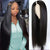 3 Second Install | Straight No-Lace Glueless V Part Wig