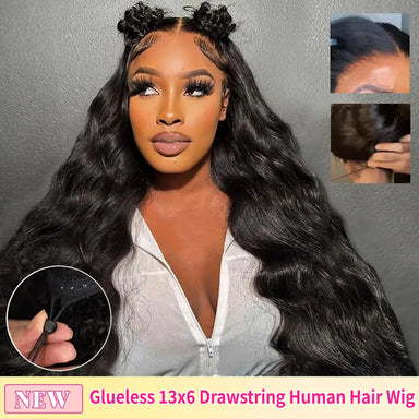 Melted Hair Body Wave Wig Glueless 13x6 Frontal Wig — Pre-Plucked
