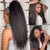 No Glue No Fuss | Kinky Curly No-Lace Glueless Half Wig