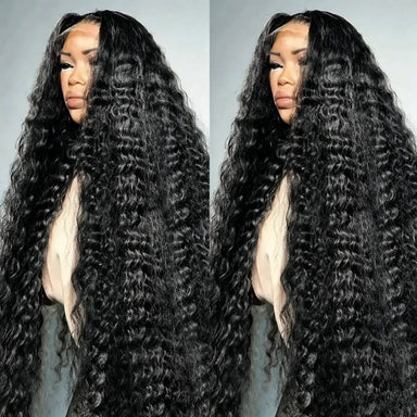 1 Min Install | Deep Wave Glueless HD Lace 13x6 Frontal Wig