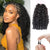 Melted Hair 12A Knotless Burmese Curly Feather Crochet Hair Braid Human Hair Extensions Invisible Pre-Separated Pixie Curls Crochet Hair
