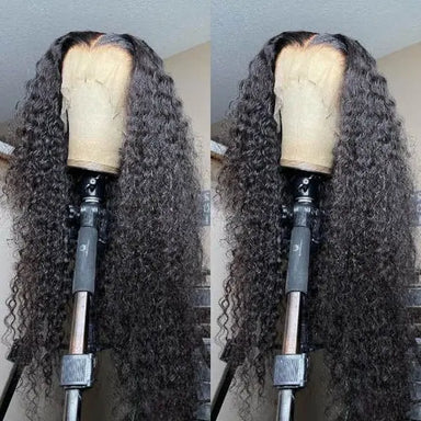 Melted Hair Water Wave Wig Glueless 13x6 Frontal Wig