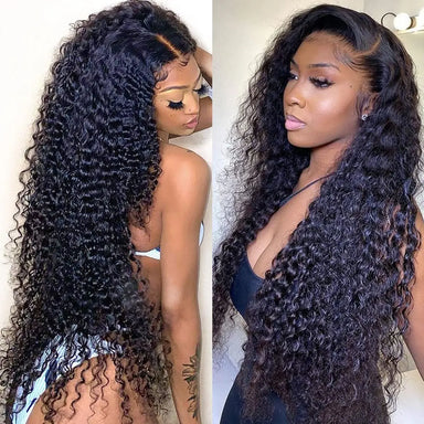 Fresh Install | Kinky Curly Glueless HD Lace 13x6 Frontal Wig Pre-Cut