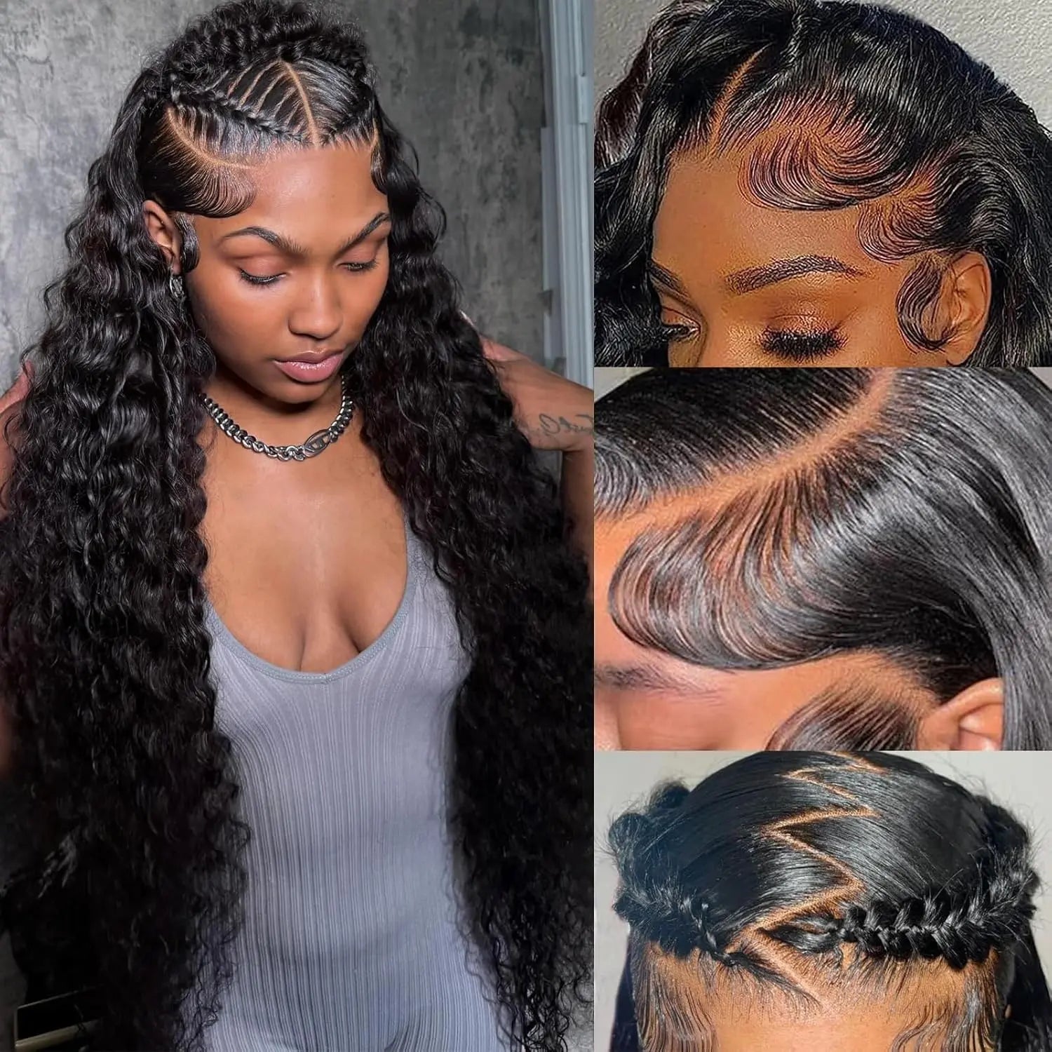 Quick Change | Deep Wave Glueless HD Lace 5x5 Closure Wig