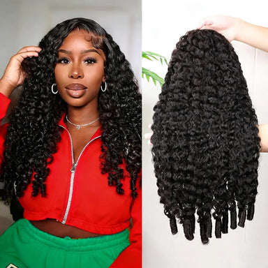 Fresh Install | Curly Glueless HD Lace 13x6 Frontal Wig Pre-Cut