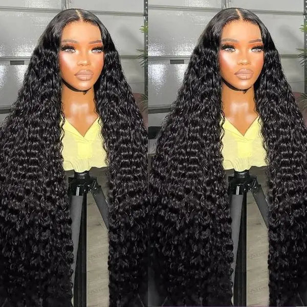 Melted Hair 180% Density Water Wave Wig Glueless 13x6 Frontal Wig — Style 4