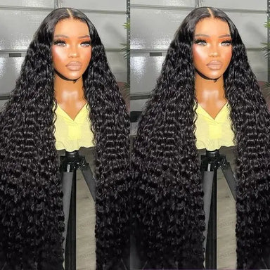 Melted Hair 180% Density Water Wave Wig Glueless 13x6 Frontal Wig — Style 4