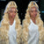 3 Second Install | 613 Blonde Body Wave No-Lace Glueless Half Wig
