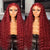 1 Min Install | Burgundy Deep Wave Glueless HD Lace 13x6 Frontal Wig