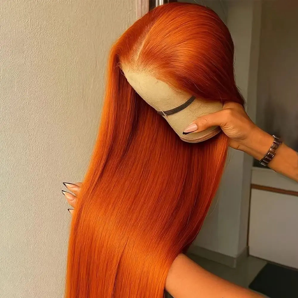 Ready To Wear | Ginger Straight Glueless HD Lace 13x6 Frontal Wig