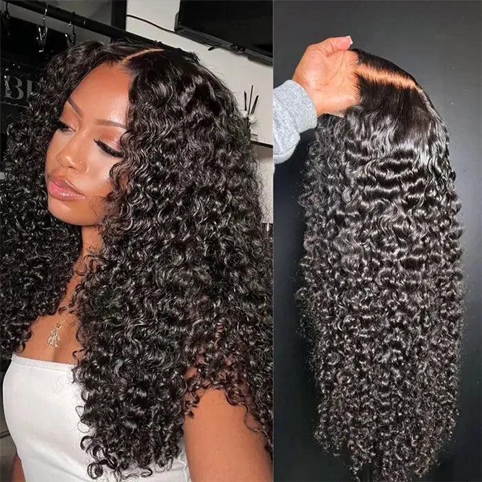 Fresh Install | Deep Wave Glueless HD Lace Lace Closure Wig Pre-Cut