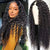 Melted Hair 180% Density Deep Wave Wig Glueless V-Part Wig — Style 3