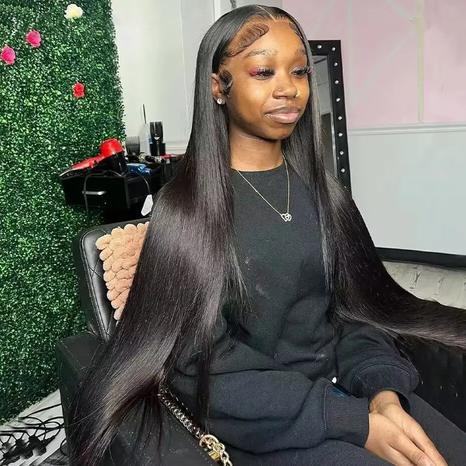Wear & Go | Straight Glueless HD Lace 13x6 Frontal Wig Pre-Cut