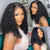 Melted Hair 180% Density Kinky Curly Wig Glueless 13x6 Frontal Wig — Style 8