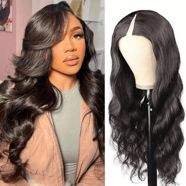 Easy Everyday | Kinky Curly No-Lace Glueless V Part Wig