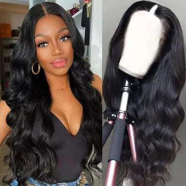 Quick Clip Wig | Kinky Curly No-Lace Glueless V Part Wig