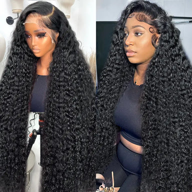 Slay All Day | Kinky Curly Glueless HD Lace 13x4 Frontal Wig Pre-Cut
