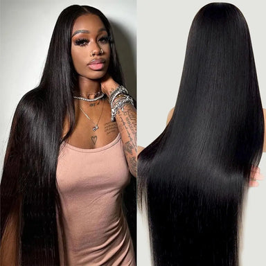 1 Min Install | Straight Glueless HD Lace 13x6 Frontal Wig