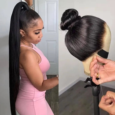 Slay All Day | Straight Glueless HD Lace 13x4 Frontal Wig