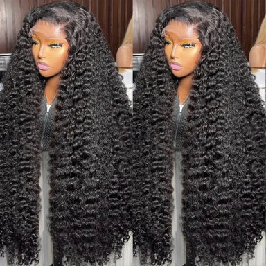 Melted Hair 180% Density Deep Wave Wig Glueless 13x6 Frontal Wig — Style 3