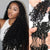 Melted Hair Knotless Kinky Curly Feather Crochet Hair Braid Human Hair Extensions Invisible Pre-Separated Pixie Curls Crochet Hair