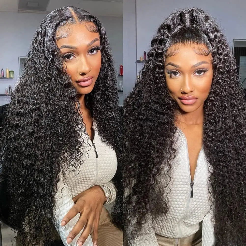 Throw On & Go | Kinky Curly Glueless HD Lace 13x6 Frontal Wig