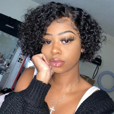 Wear & Go | Curly Glueless HD Lace 13x4 Frontal Wig