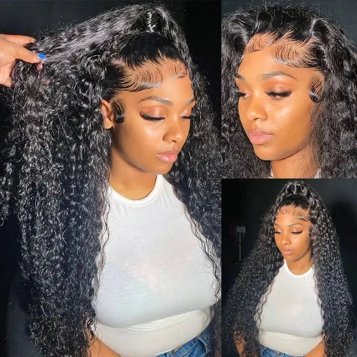 Throw On & Go | Kinky Curly Glueless HD Lace Lace Front Wig