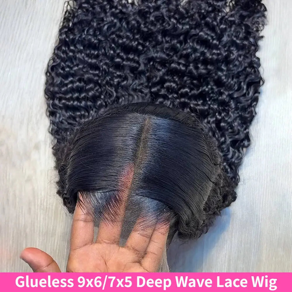 Quick Change | Deep Wave Glueless HD Lace Lace Closure Wig Pre-Cut