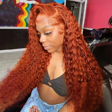 Quick Change | Ginger Deep Wave Glueless HD Lace 13x6 Frontal Wig