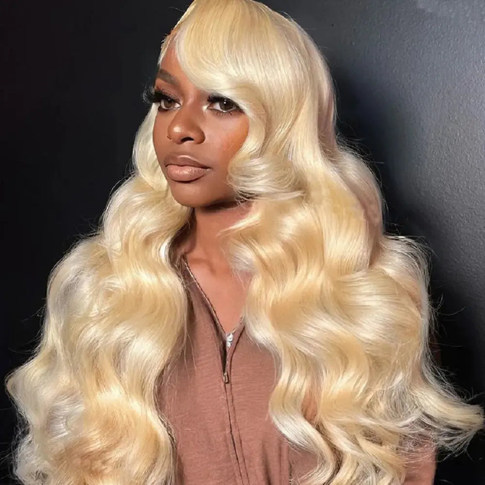 3 Second Install | 613 Blonde Body Wave No-Lace Glueless Half Wig