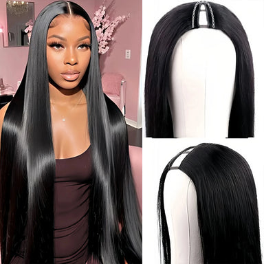 Easy Everyday | Straight No-Lace Glueless V Part Wig