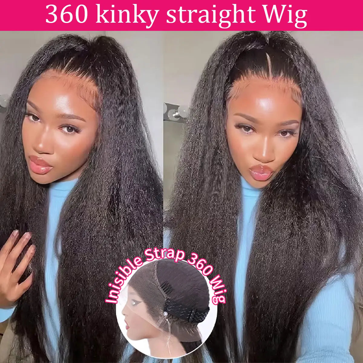 Effortless Glam | Body Wave Glueless HD Lace 360 Lace Wig