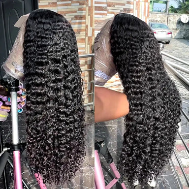 Throw On & Go | Deep Wave Glueless HD Lace 13x6 Frontal Wig