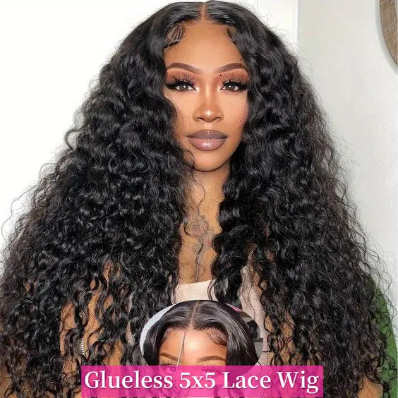 Quick Change | Deep Wave Glueless HD Lace 5x5 Closure Wig