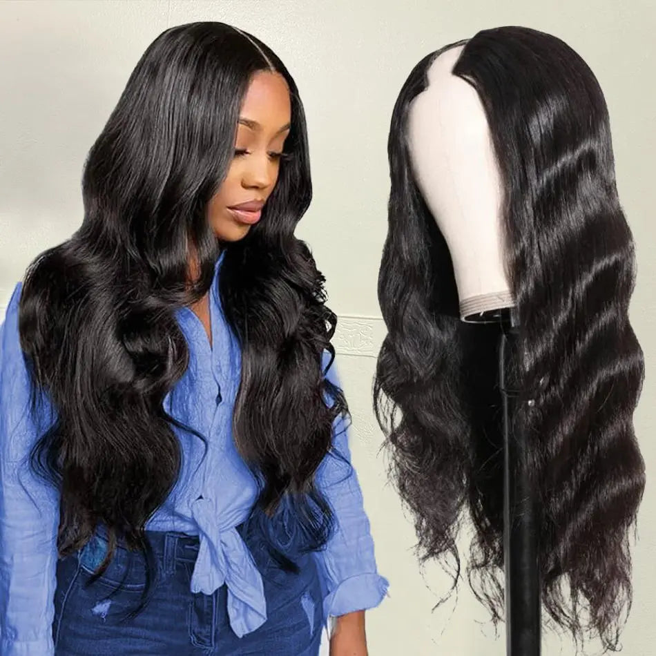 Easy Everyday | Kinky Curly No-Lace Glueless V Part Wig
