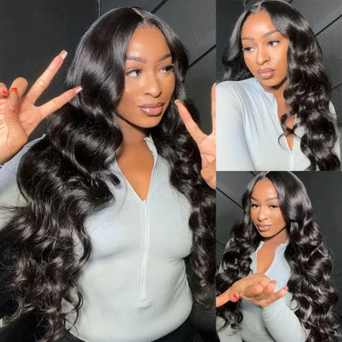 1 Min Install | Body Wave Glueless HD Lace 13x6 Frontal Wig