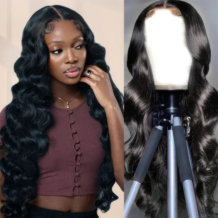 Throw On & Go | Body Wave Glueless HD Lace 5x5 Closure Wig Pre-Cut
