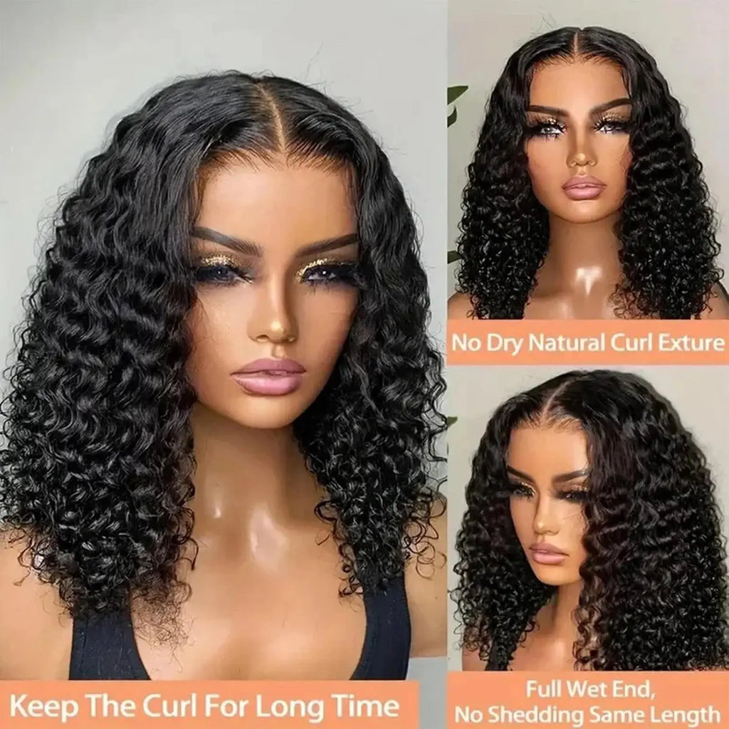 Slay All Day | Deep Wave Glueless HD Lace 13x6 Frontal Wig Pre-Cut