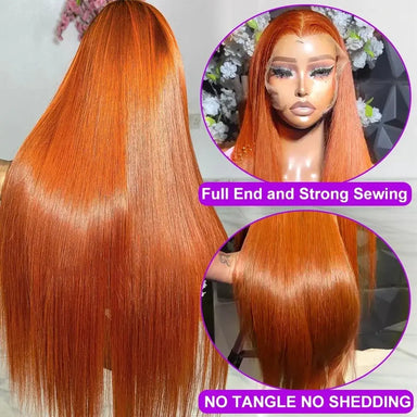 Throw On & Go | Ginger Body Wave Glueless HD Lace 13x4 Frontal Wig