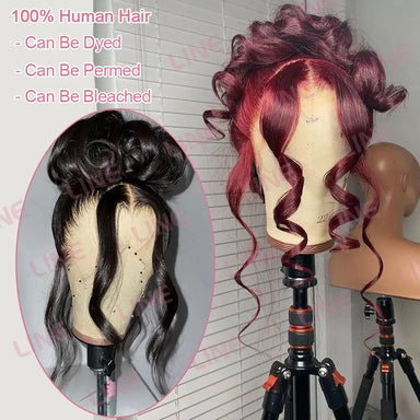 Melted Hair 180% Density Body Wave Wig Glueless 360 Lace Wig