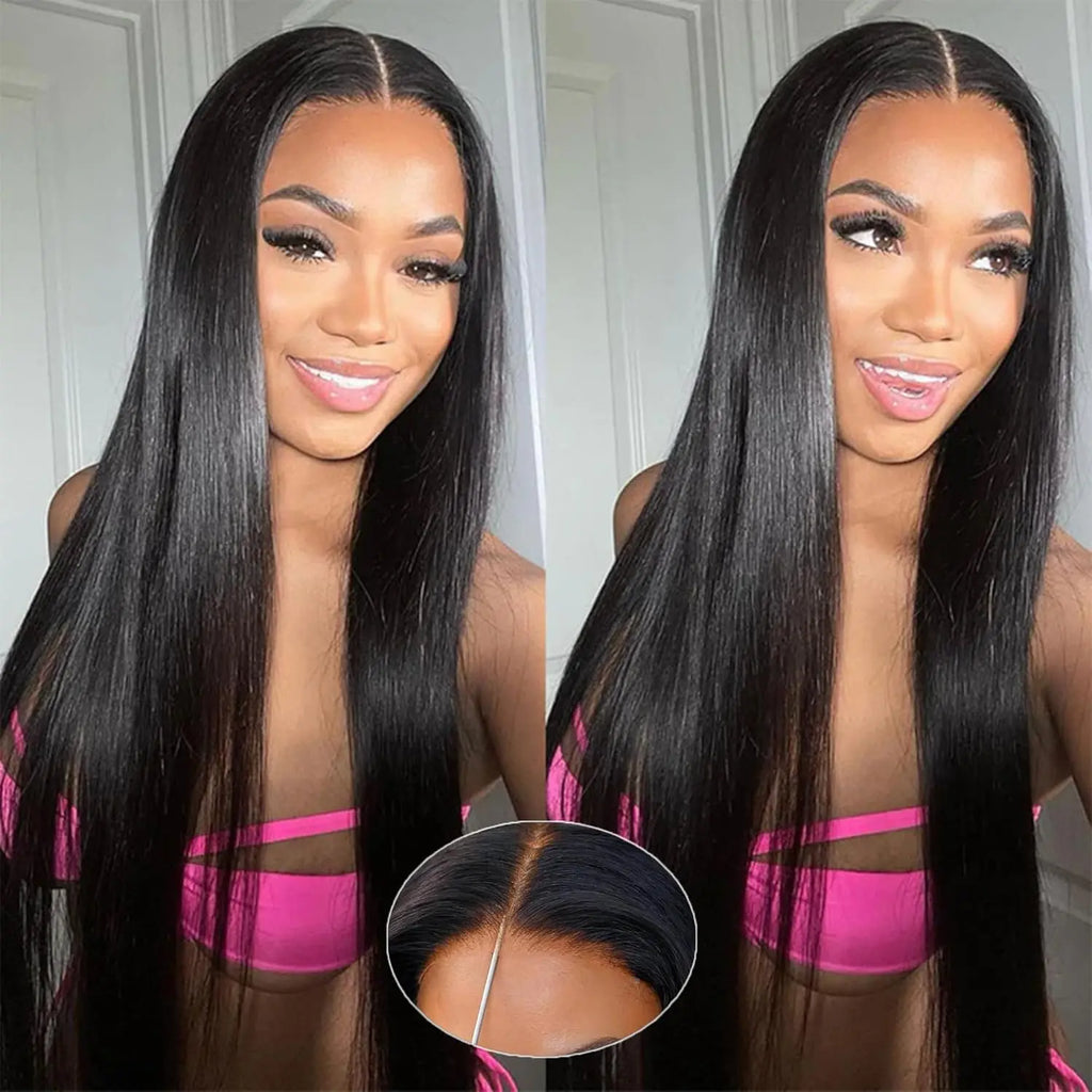 Wear & Go | Straight Glueless HD Lace Lace Closure Wig Pre-Cut