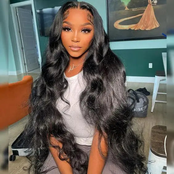 Melted Hair 180% Density Body Wave Wig Glueless 13x6 Frontal Wig