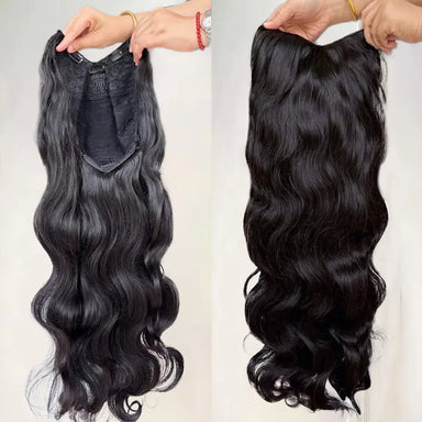 Quick Clip Wig | Kinky Curly No-Lace Glueless V Part Wig