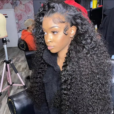 Melted Hair Deep Wave Wig Glueless 13x6 Frontal Wig